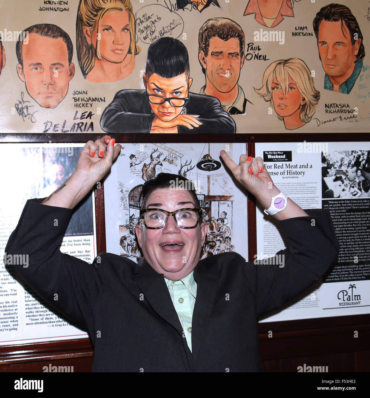 Orange Is the New Black actress Lea DeLaria is honored with a