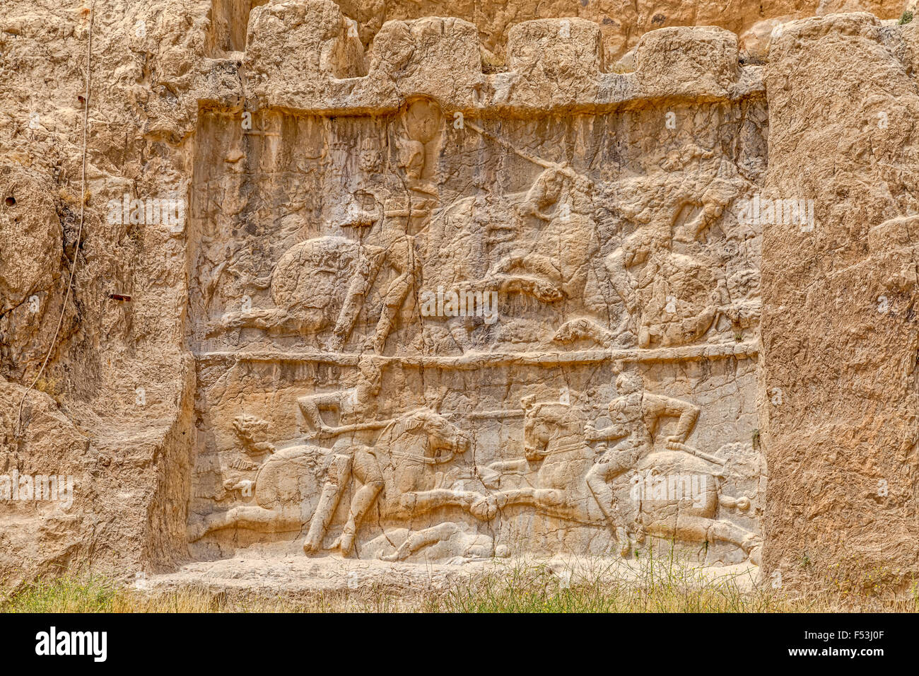 Naqsh-e Rustam relief Stock Photo - Alamy