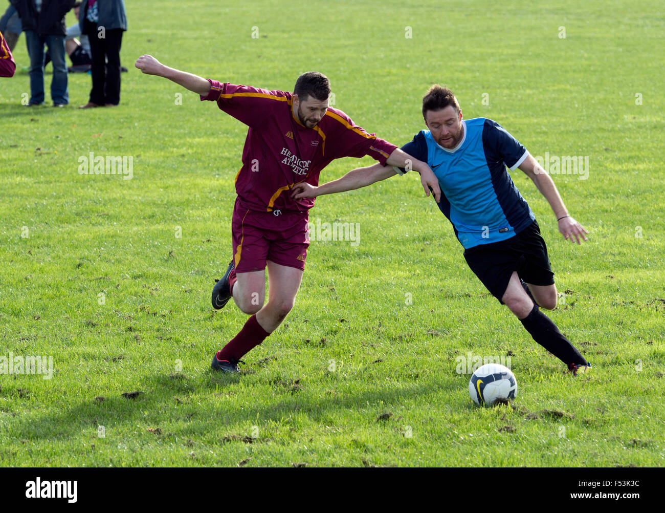 Sunday League football Stock Photo Alamy