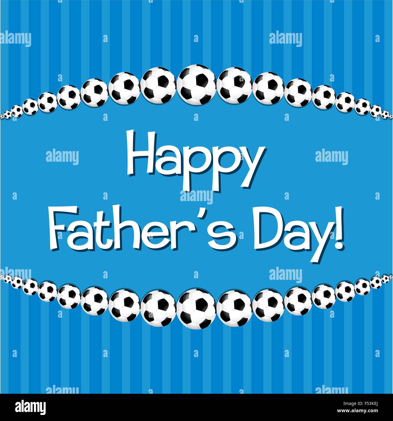 Soccer/ Football Father's Day card in vector format Stock Vector Image & Art Alamy