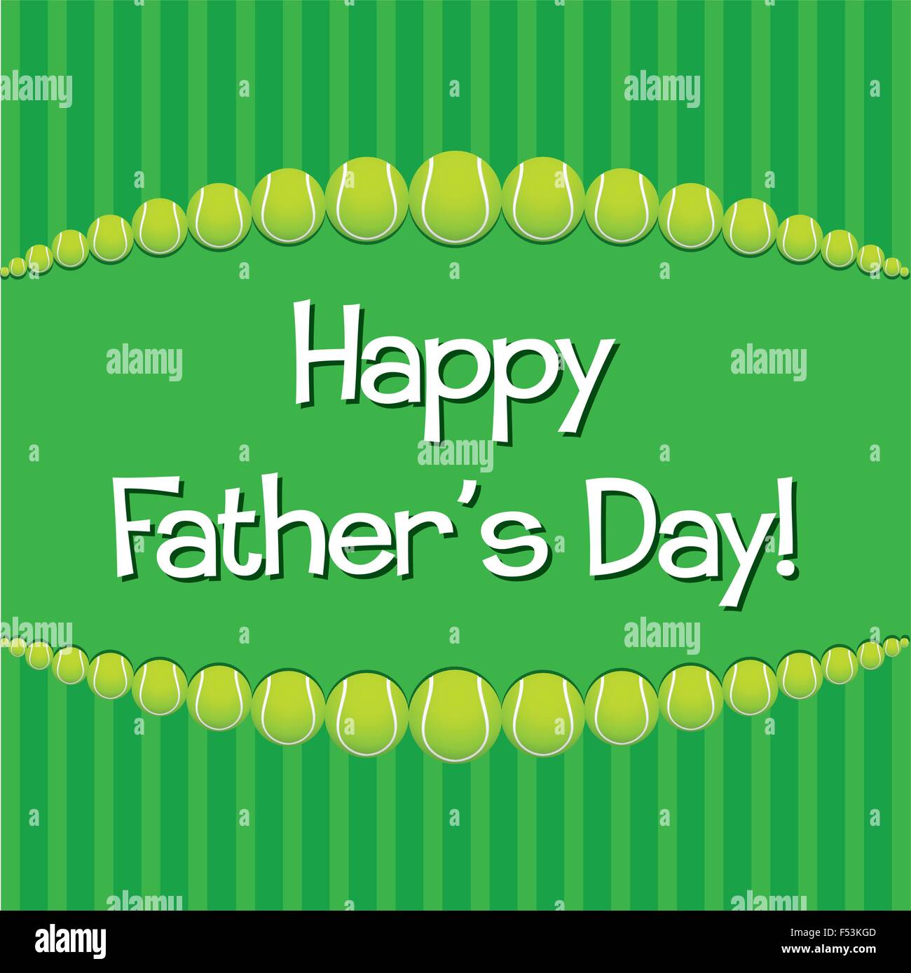 Tennis Father's Day card in vector format Stock Vector Image &amp; Art - Alamy
