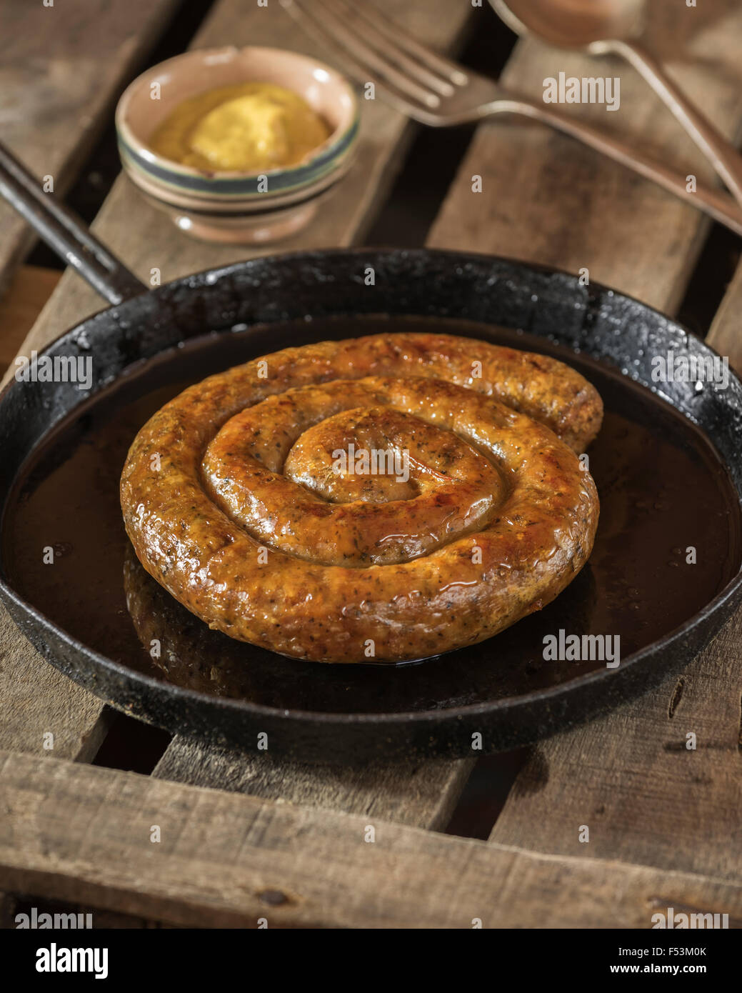 Cumberland sausage. Traditional food UK Stock Photo Alamy