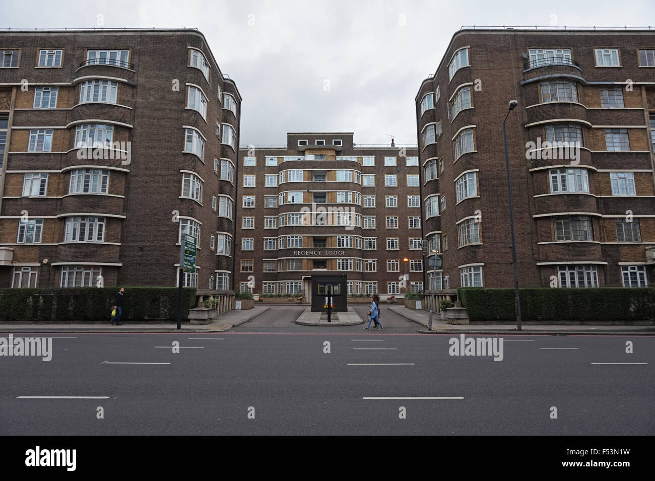 A Block Of Flats On Adelaide Road Swiss Cottage Camden London