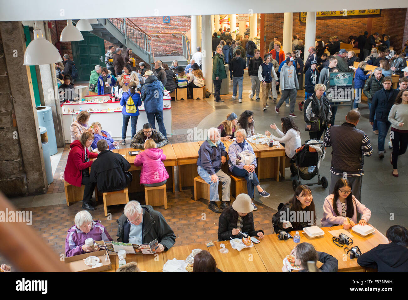 Faneuil hall food court Stock Photo Alamy Faneuil hall food court Stock Photo Alamy