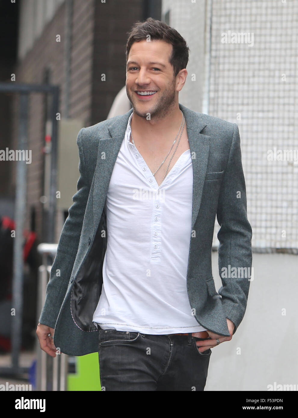 Matt Cardle outside ITV Studios Featuring: Matt Cardle Where: London