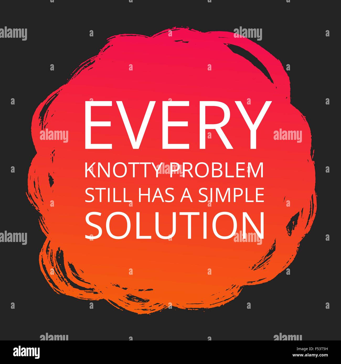 Motivational Poster about Problems Stock Vector Image & Art Alamy