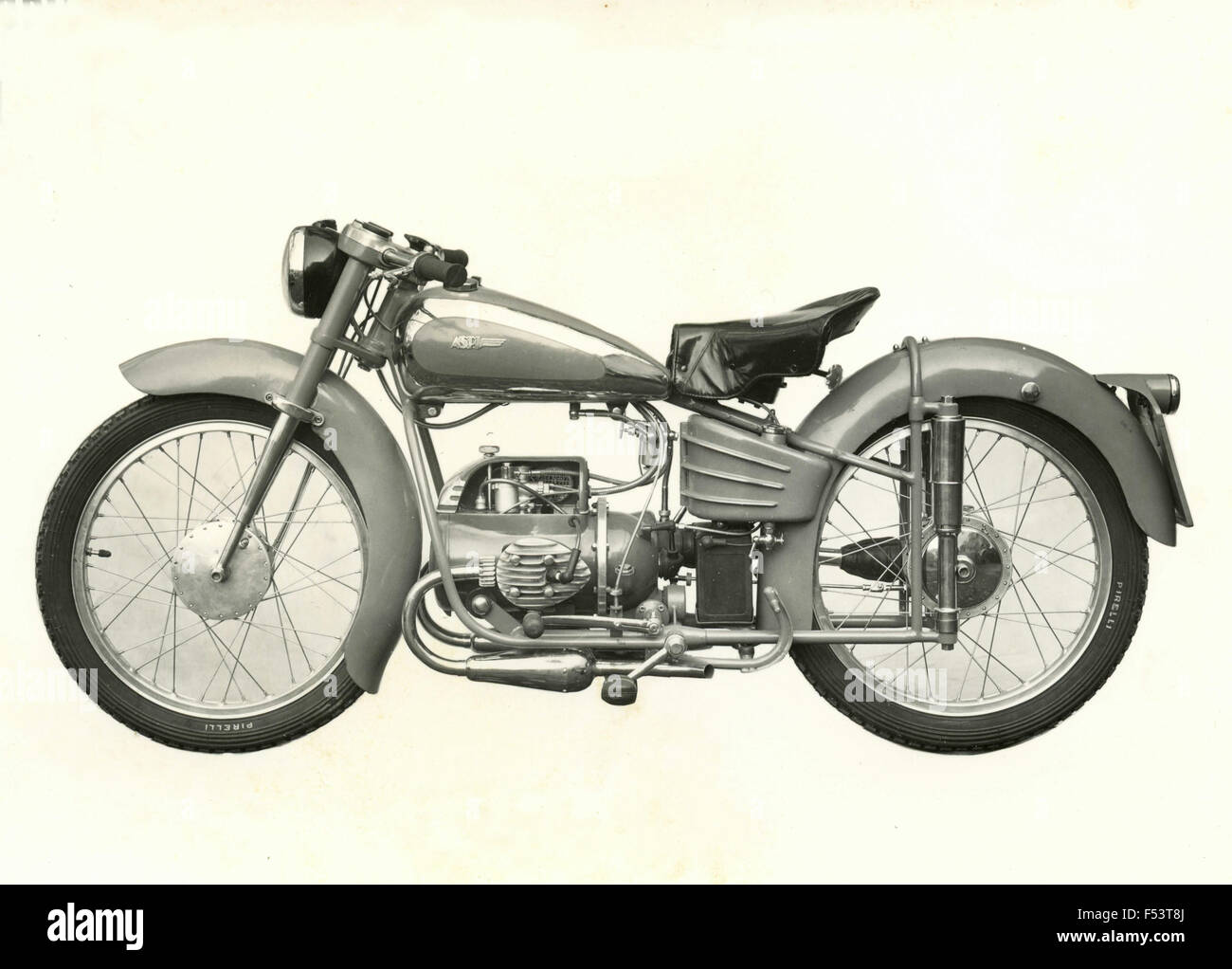 Motorcycle ASPI , Italy Stock Photo