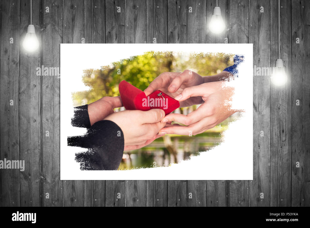 The picture painted paints Stock Photo Alamy