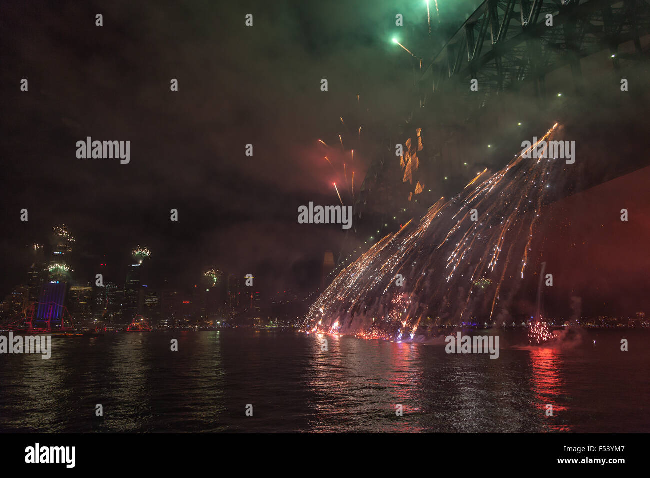 New Year's Eve, Fireworks, Sydney, Australia Stock Photo Alamy