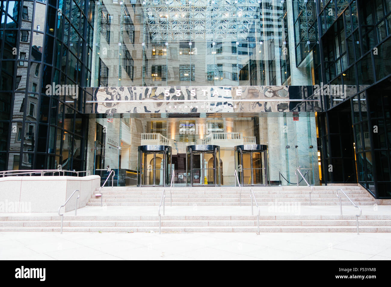 Boston exchange place building hi-res stock photography and images - Alamy