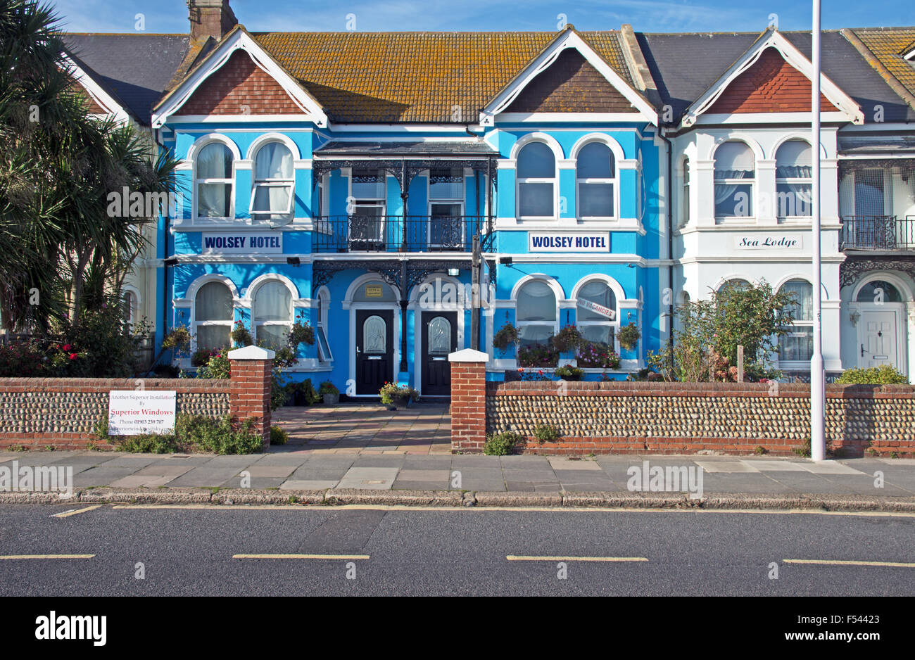 Worthing, Wolsey Hotel Sussex Stock Photo Alamy