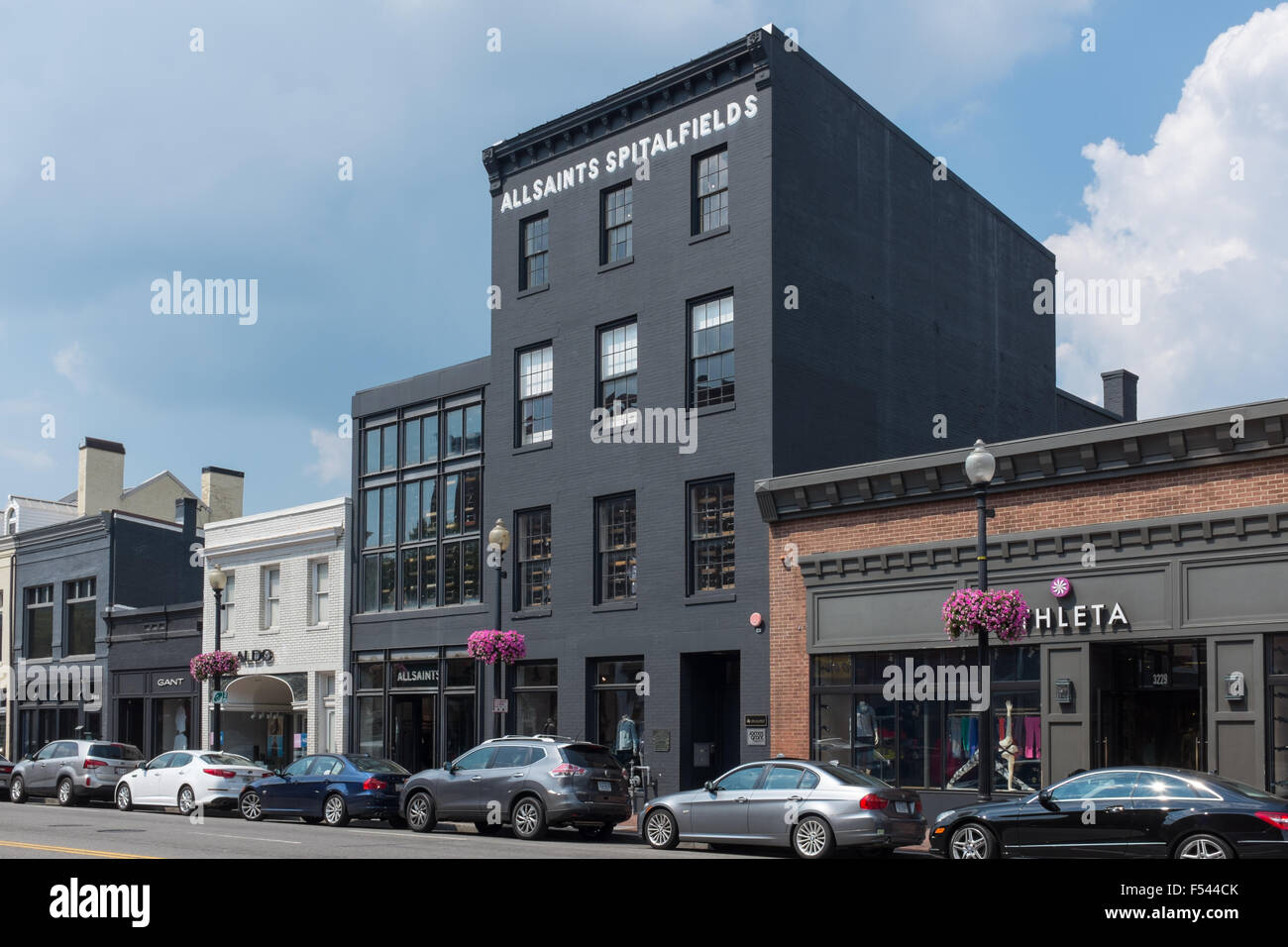 All Saints clothing store on M St NW in Georgetown, Washington DC Stock  Photo - Alamy