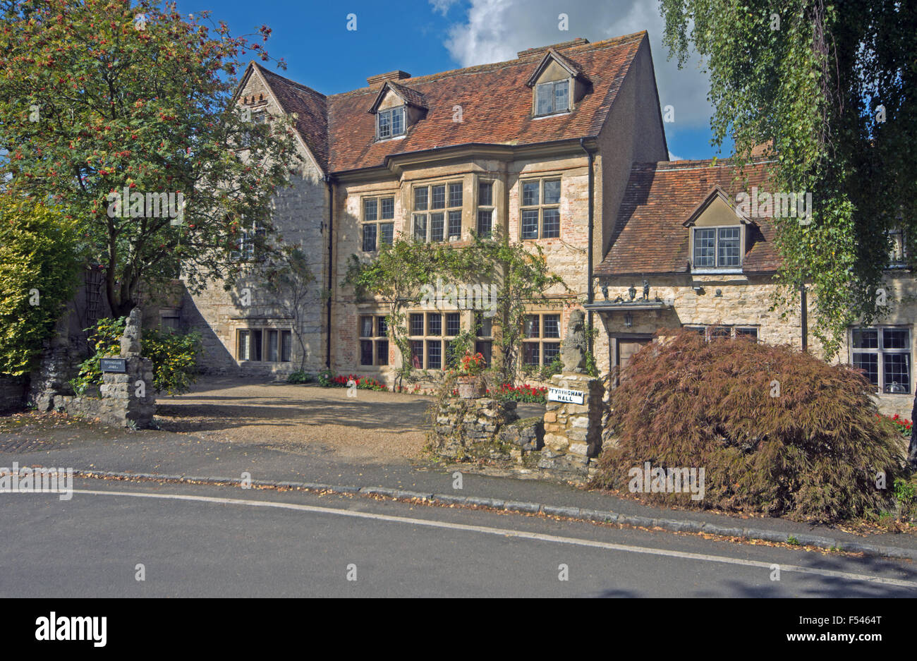 Cuddington Tyingham Hall Buckinghamshire Stock Photo Alamy
