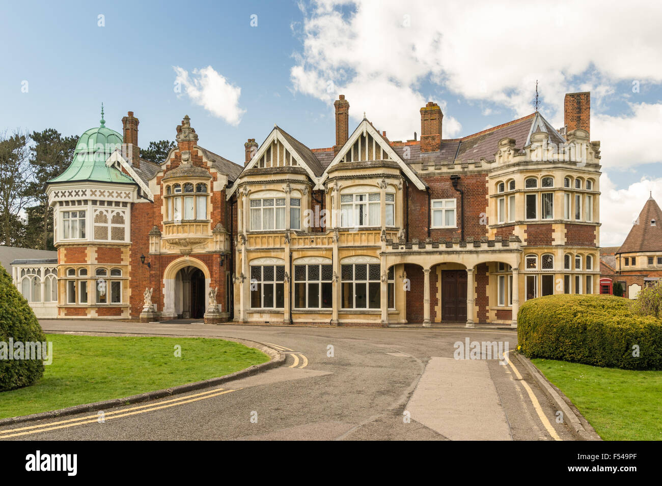 Blecthley Park mansion Stock Photo