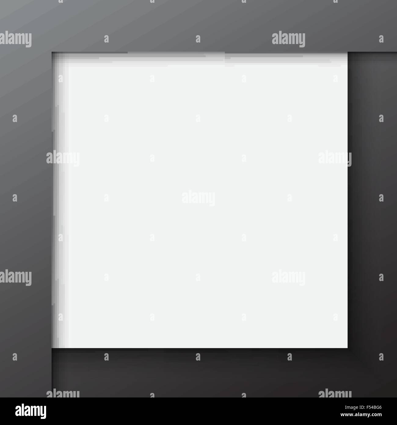 Paper square banner Stock Vector Image & Art - Alamy
