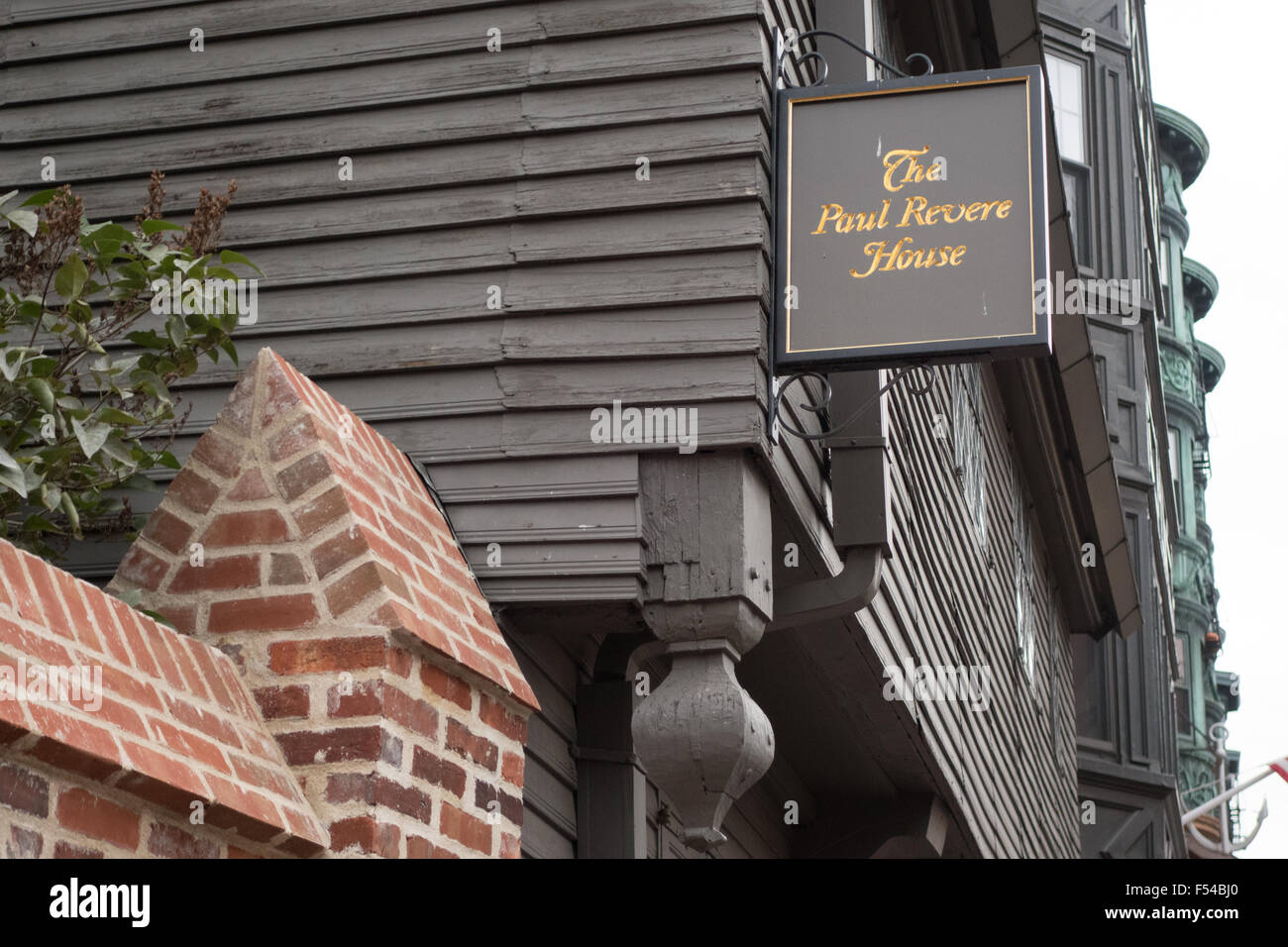 paul revere house boston Stock Photo Alamy