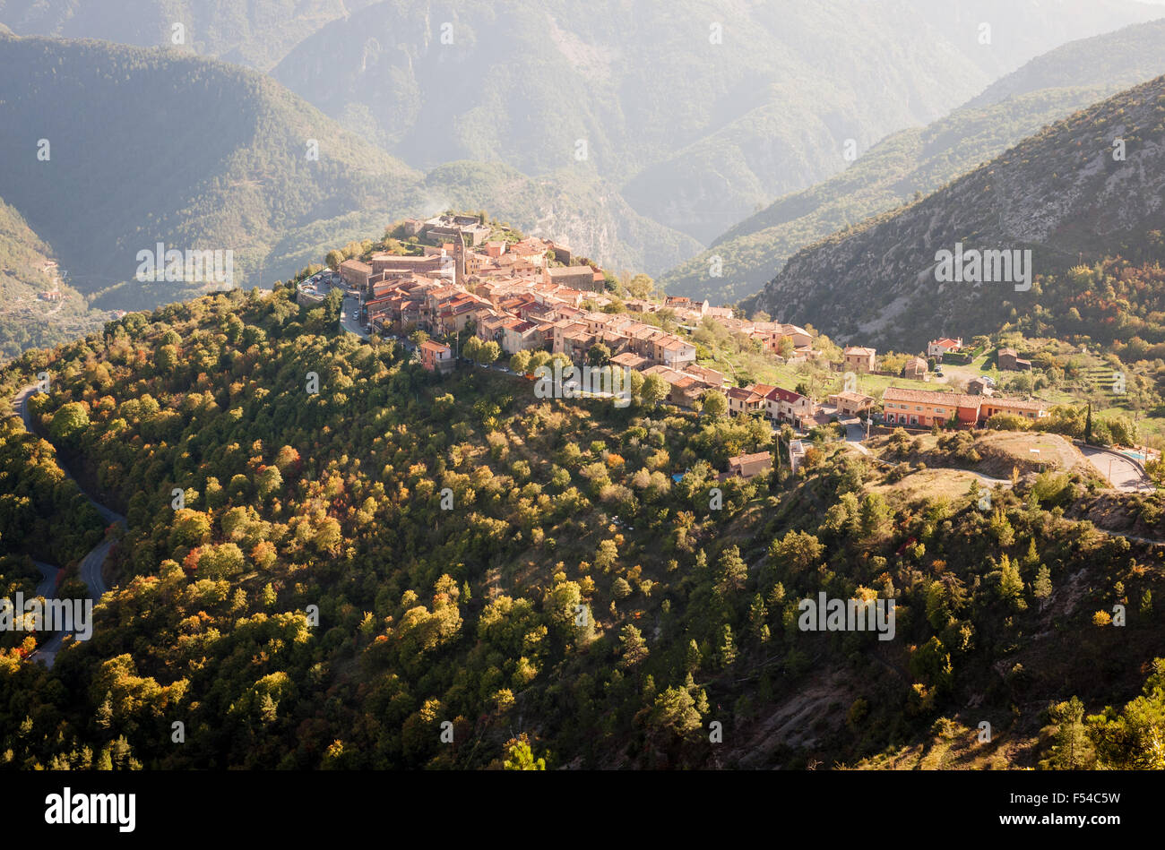 Utelle, Maritime Alps, Vesubie Valley, Mercantour National Park, Nice ...