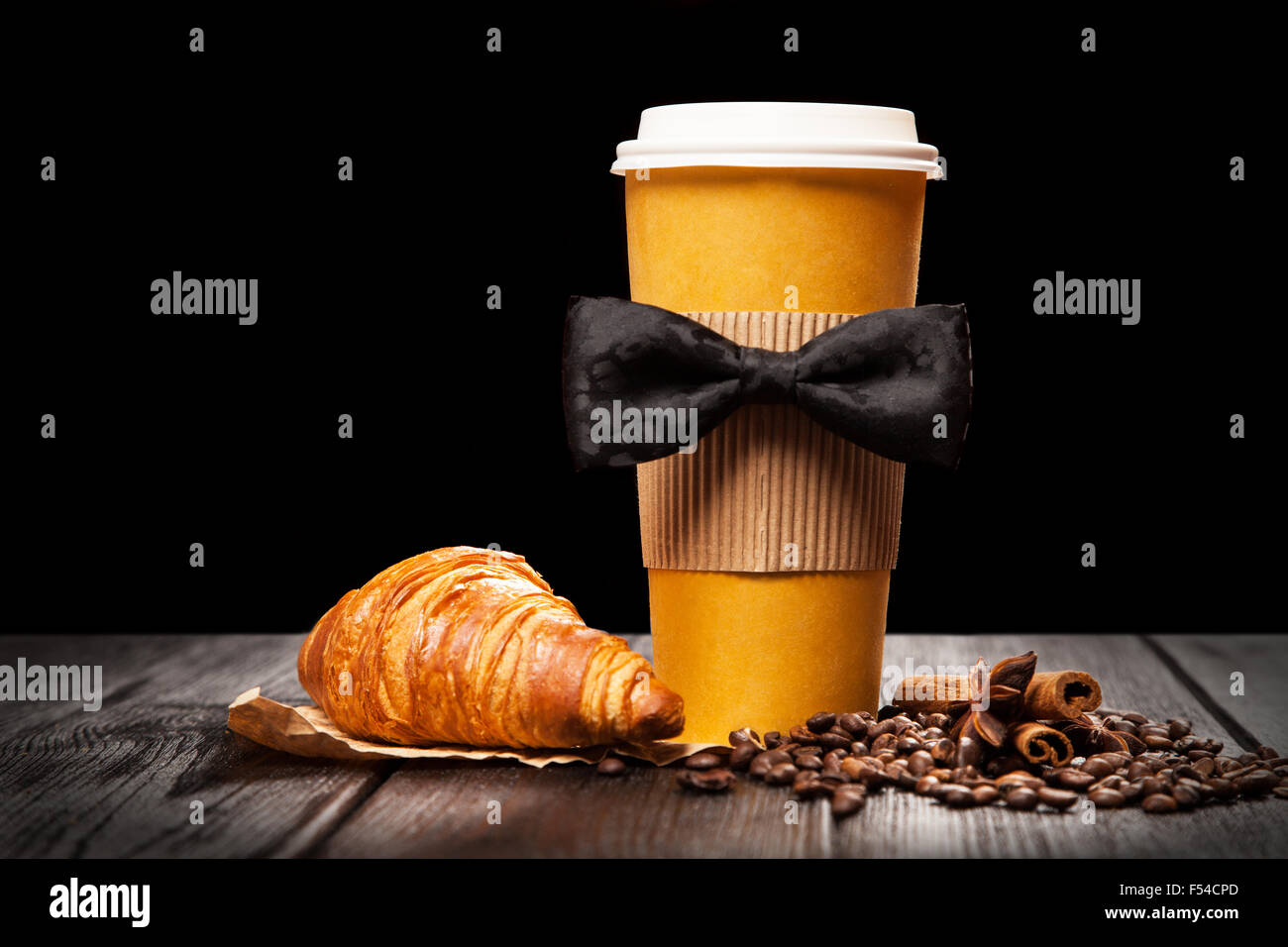 Coffee in a paper cup Stock Photo Alamy
