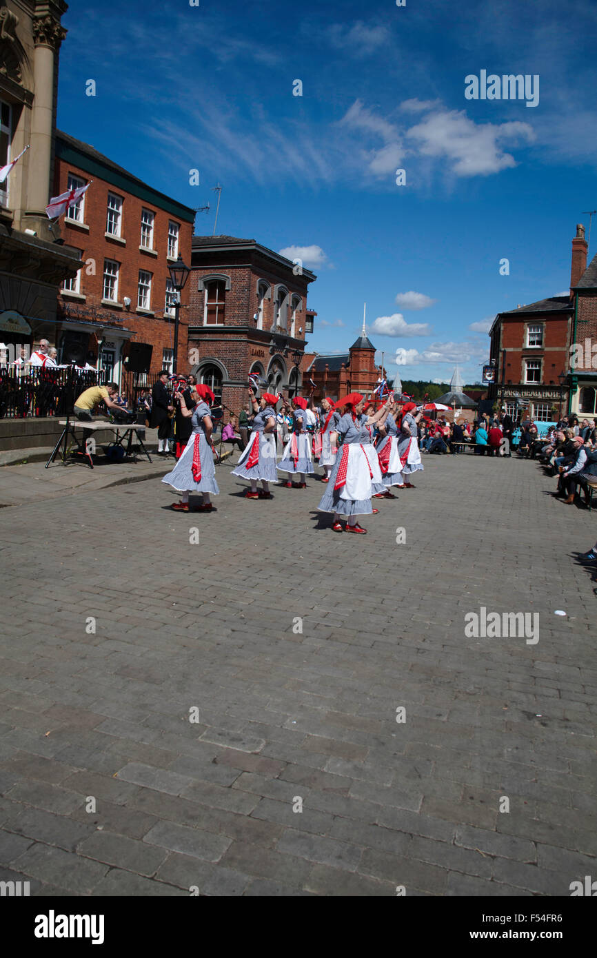 The Poynton Jemmers Women's Morris Dancing Group Stockport Folk