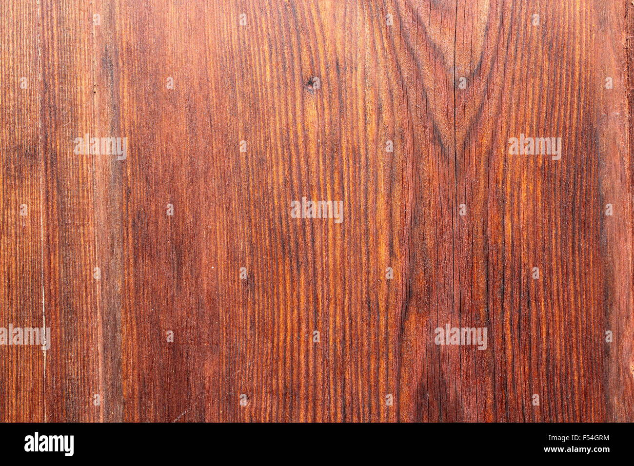 reddish spruce plank texture, real surface Stock Photo