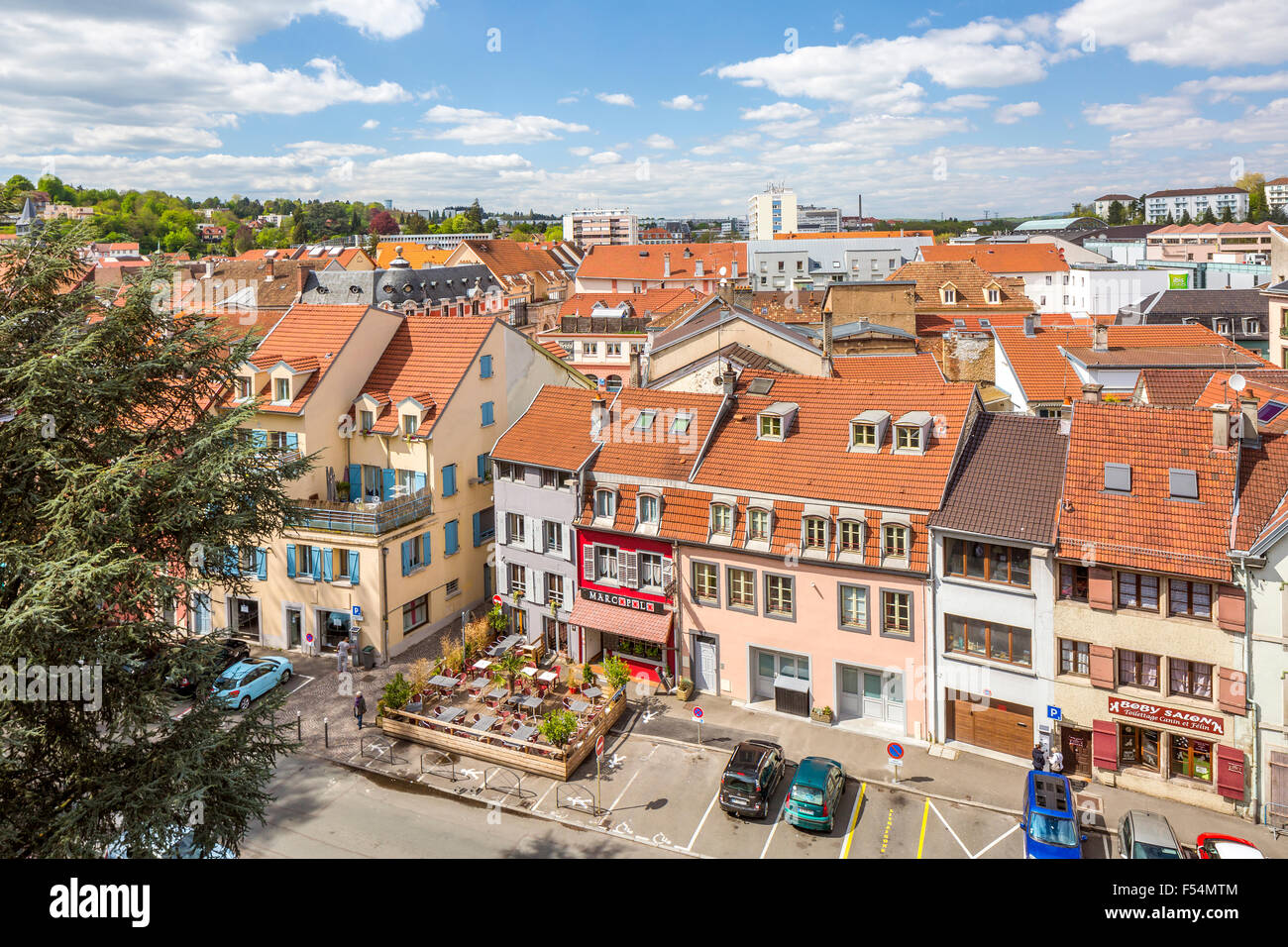 Montbéliard, Franche-Comté, France, Europe Stock Photo