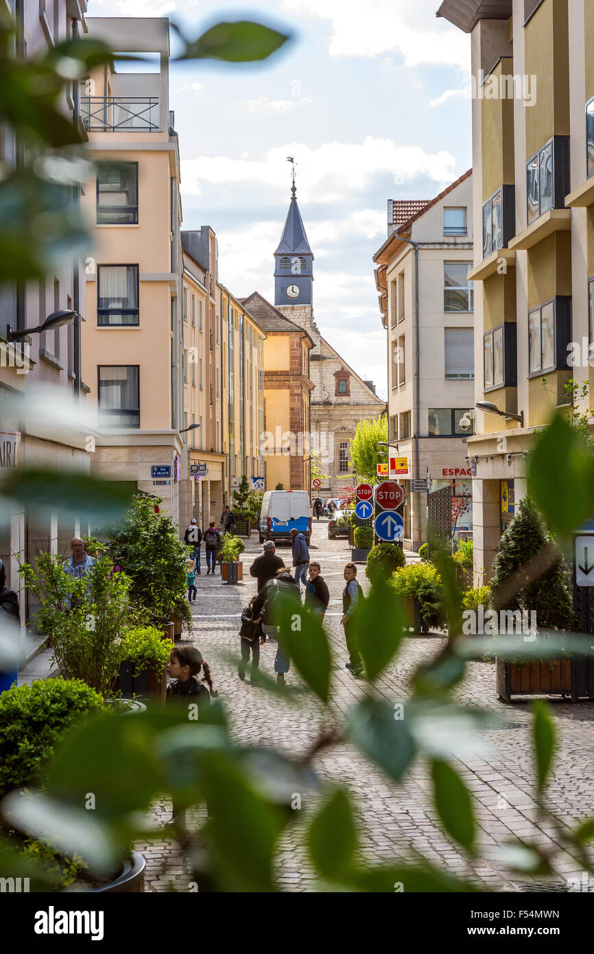 Montbéliard, Franche-Comté, France, Europe Stock Photo