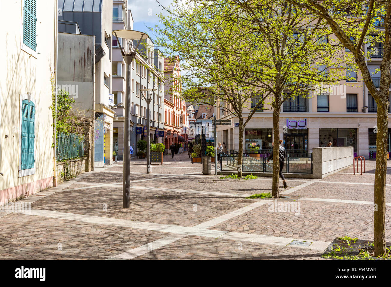 Montbéliard, Franche-Comté, France, Europe Stock Photo