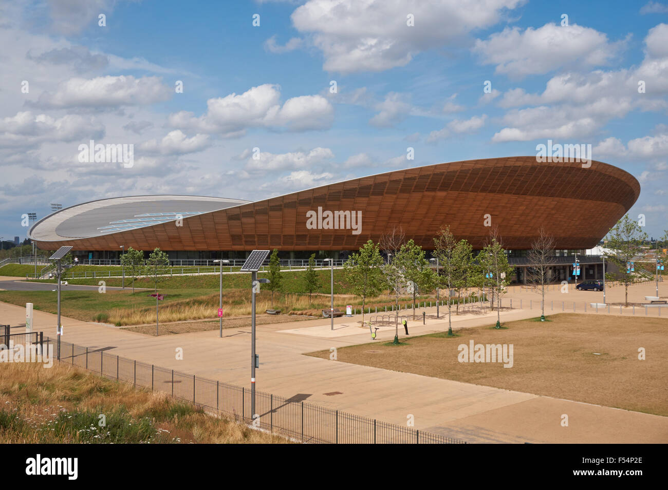 Lee Valley VeloPark at Queen Elizabeth Olympic Park, London England