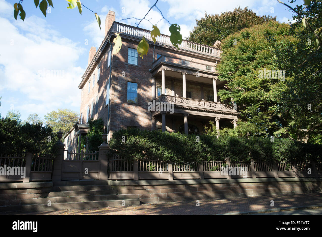 nightingale brown house providence ri Stock Photo Alamy