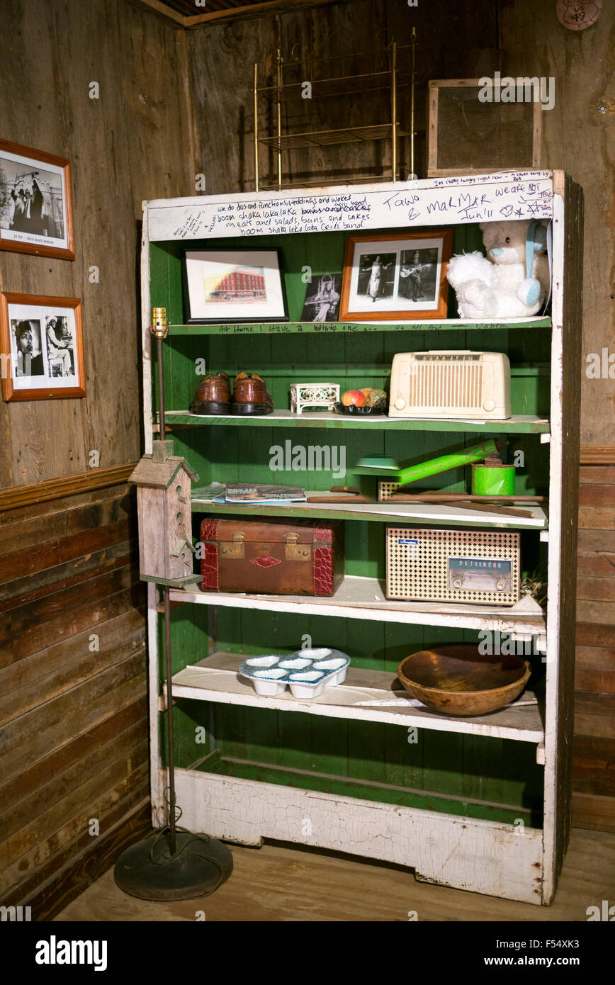 Artefacts In Cabin At The Shack Up Inn A Cotton Pickers Themed