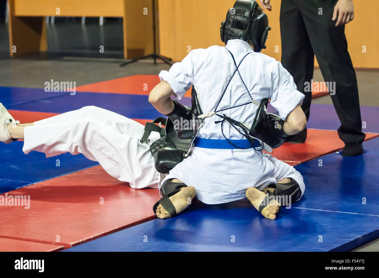 Kobudo Japanese martial art of selfdefence without arms Stock Photo Alamy