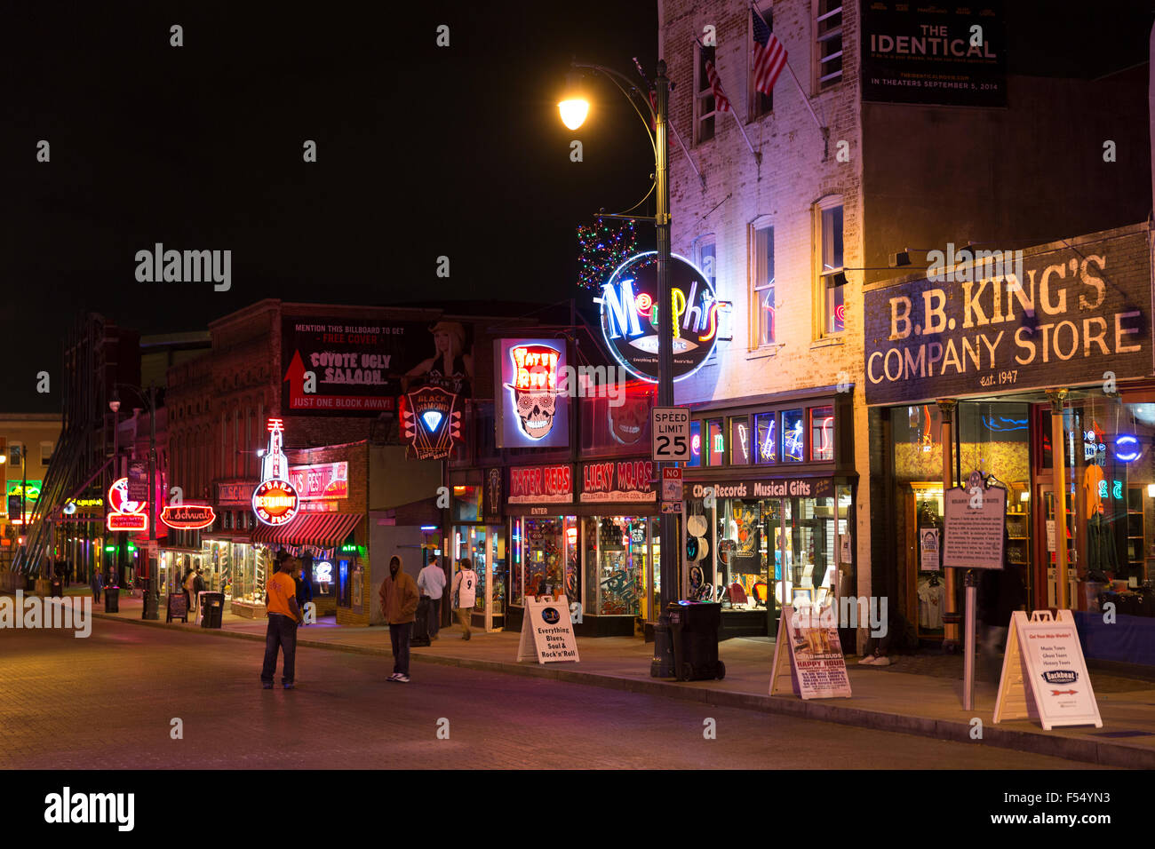 BB King Store music venues in Beale Street entertainment district