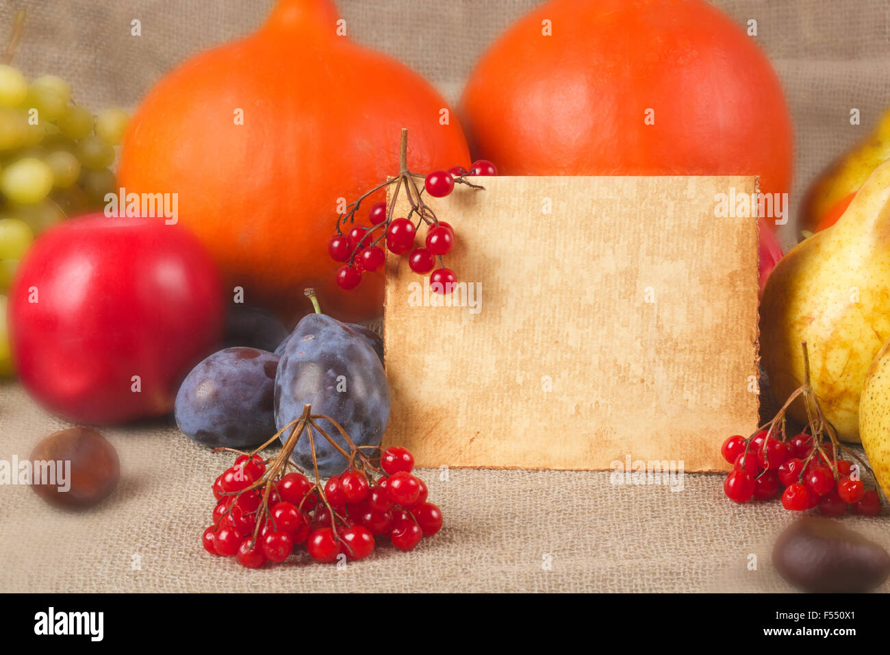 Thanksgiving background.Free space for a text Stock Photo - Alamy
