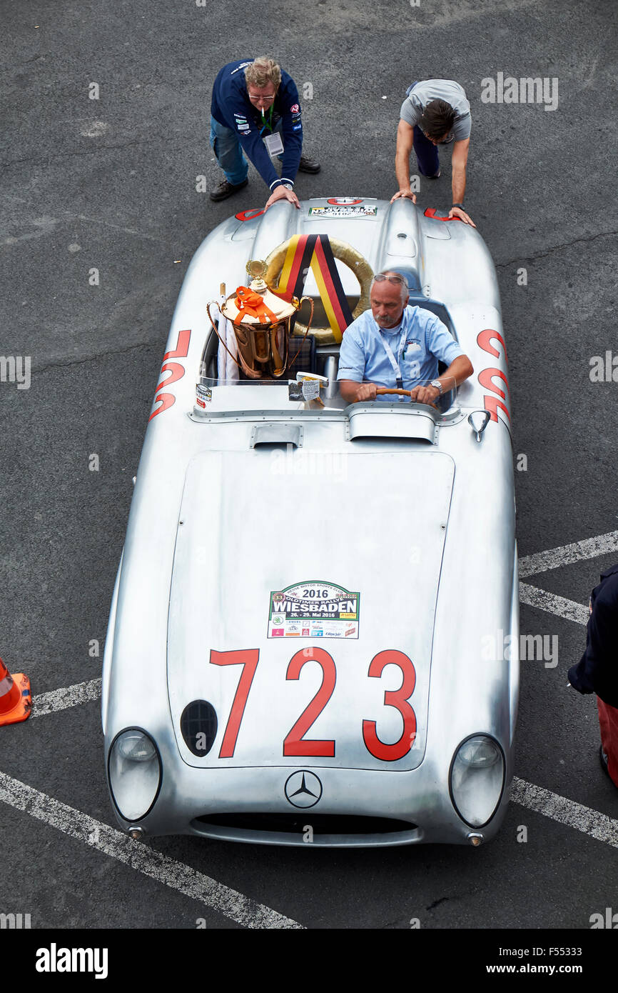 Mercedes Benz 300 SLS Porter Special,43.AvD-Oldtimer-Grand-Prix 2015 Nürburgring Stock Photo