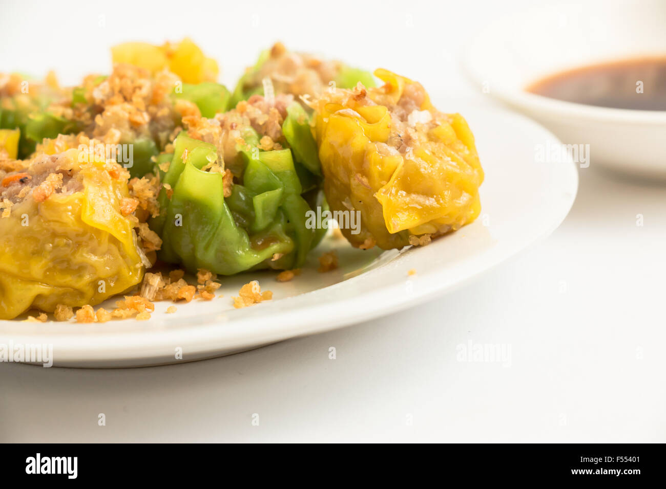 Tim sum. a very good taste and famous Chinese Food Stock Photo