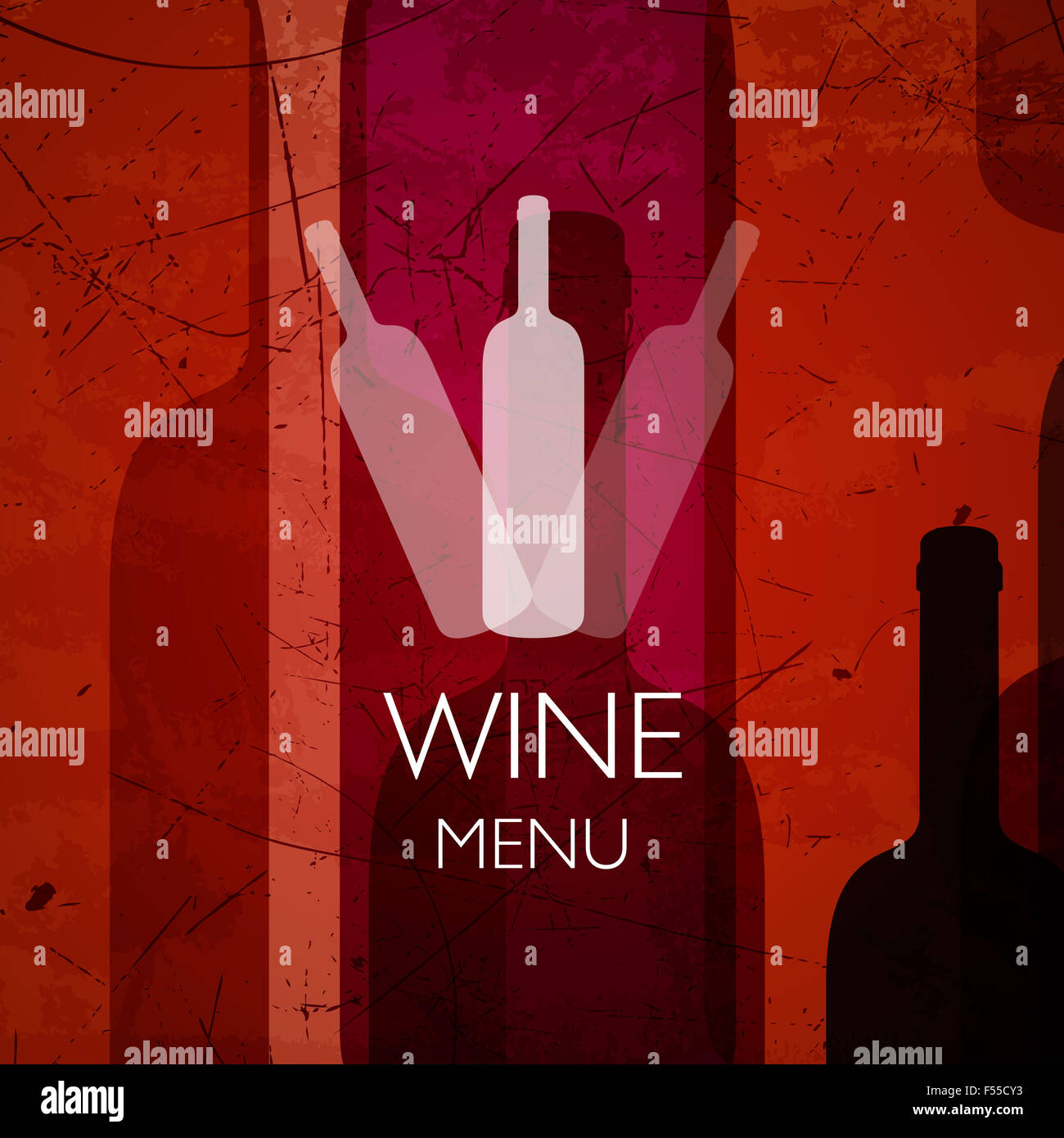 Vector Illustration of an Abstract Wine Background Stock Photo - Alamy