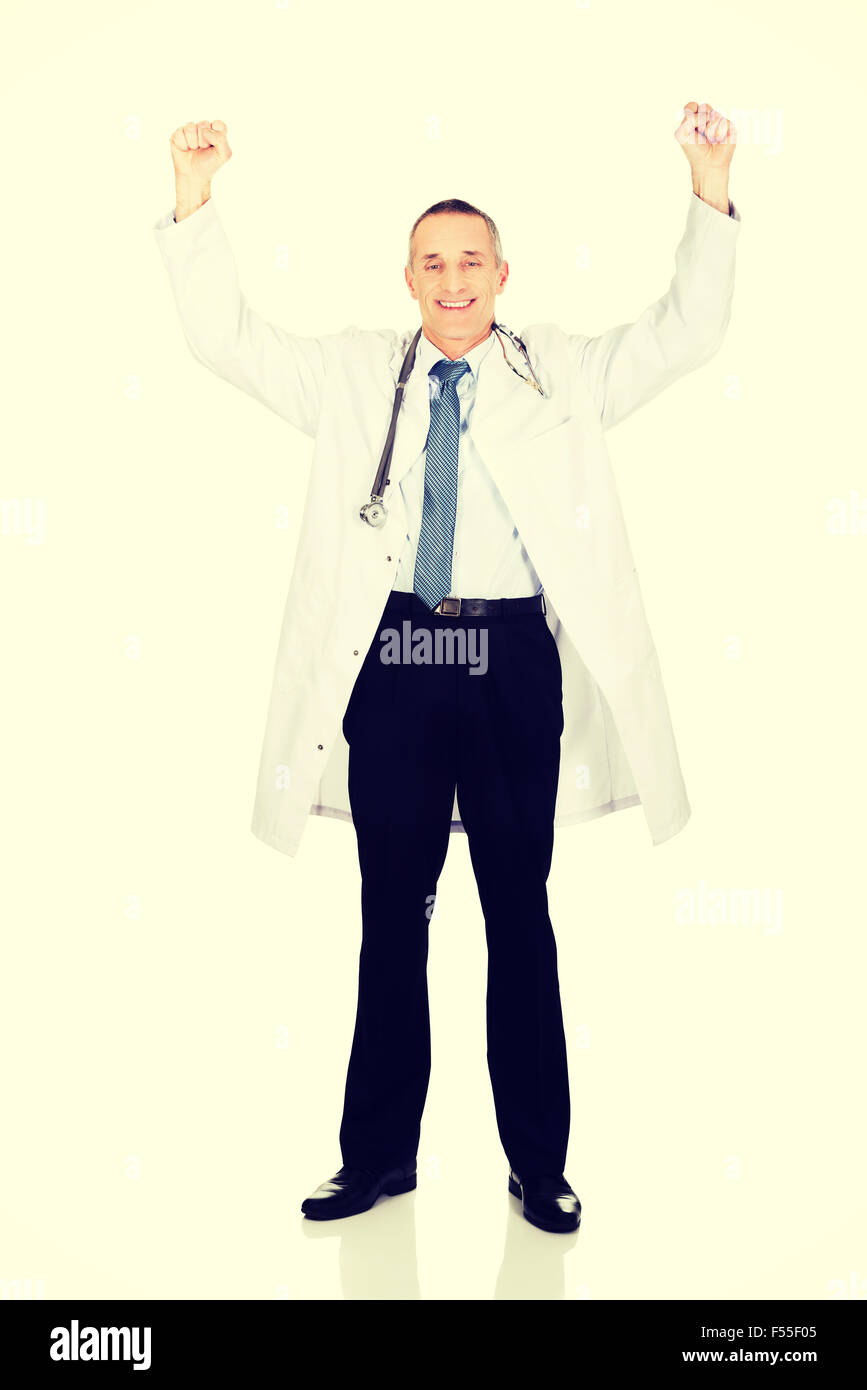 Successful mature male doctor hi-res stock photography and images - Alamy