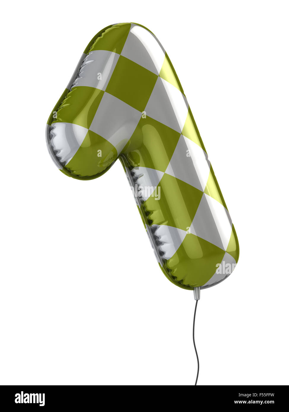 Number balloon 1 hi-res stock photography and images - Alamy