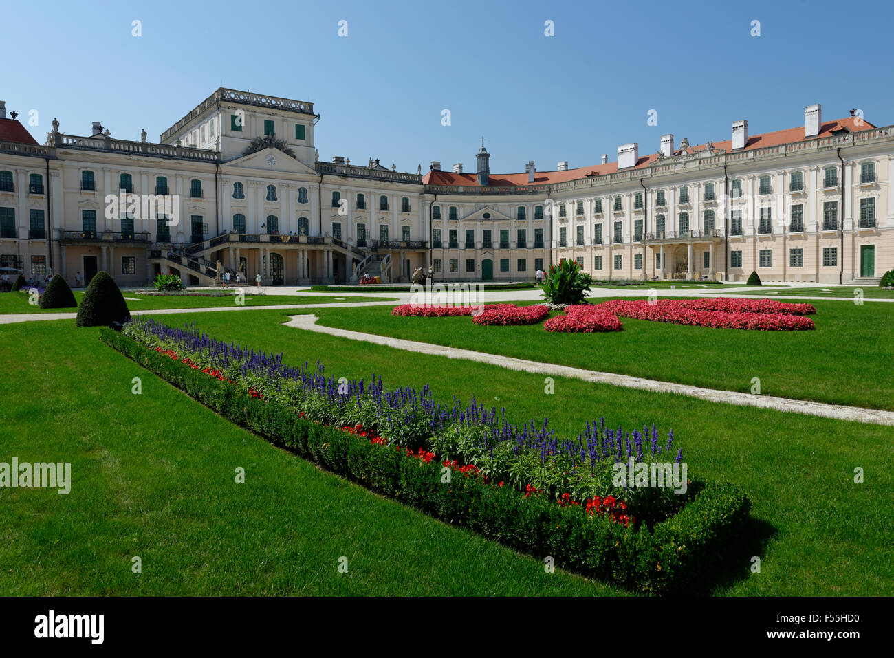 Hungary, Fertoed, Esterhazy Palace Stock Photo Alamy