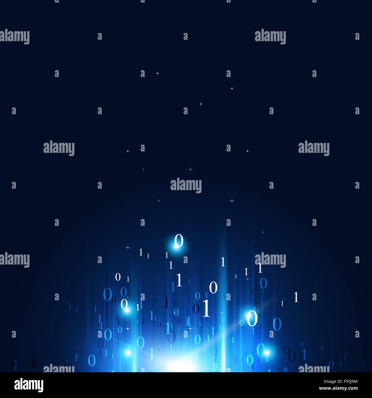 abstract technology global network connection blue background Stock ...
