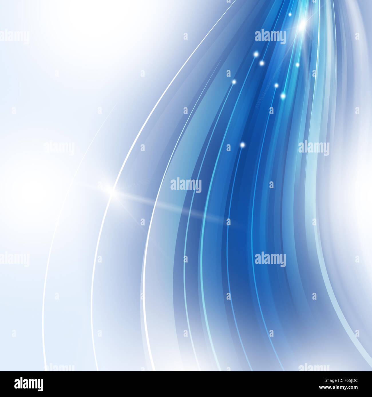 abstract blurred motion graphic technology blue background Stock Photo ...