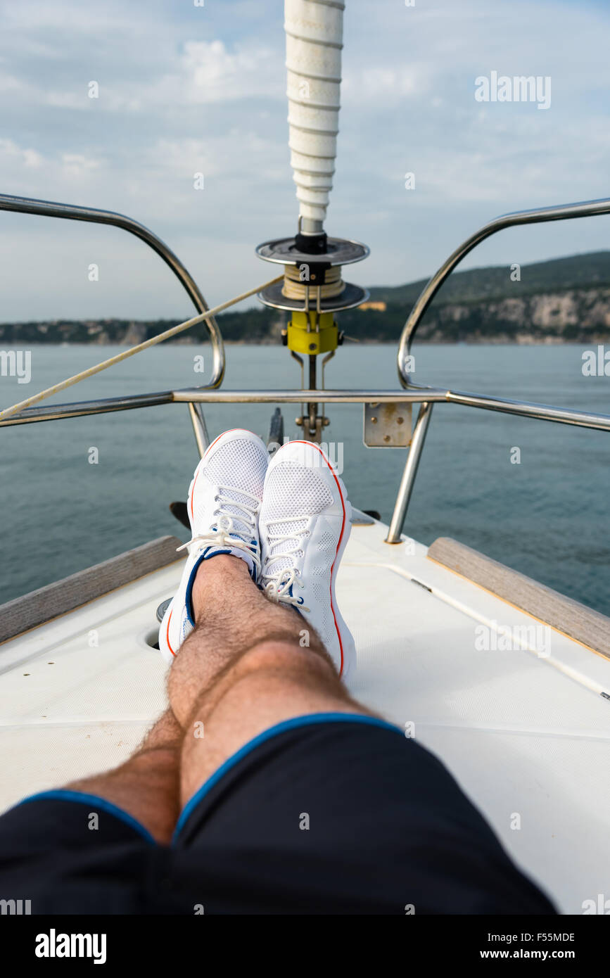 Boat shoes on white hi-res stock photography and images - Alamy