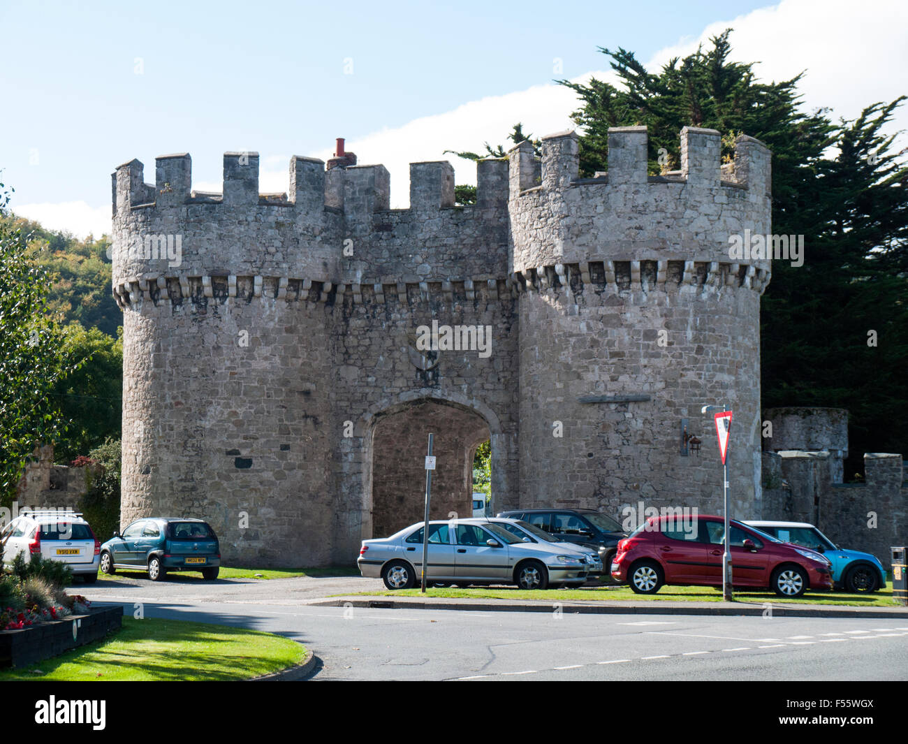 Abergele castle hires stock photography and images Alamy