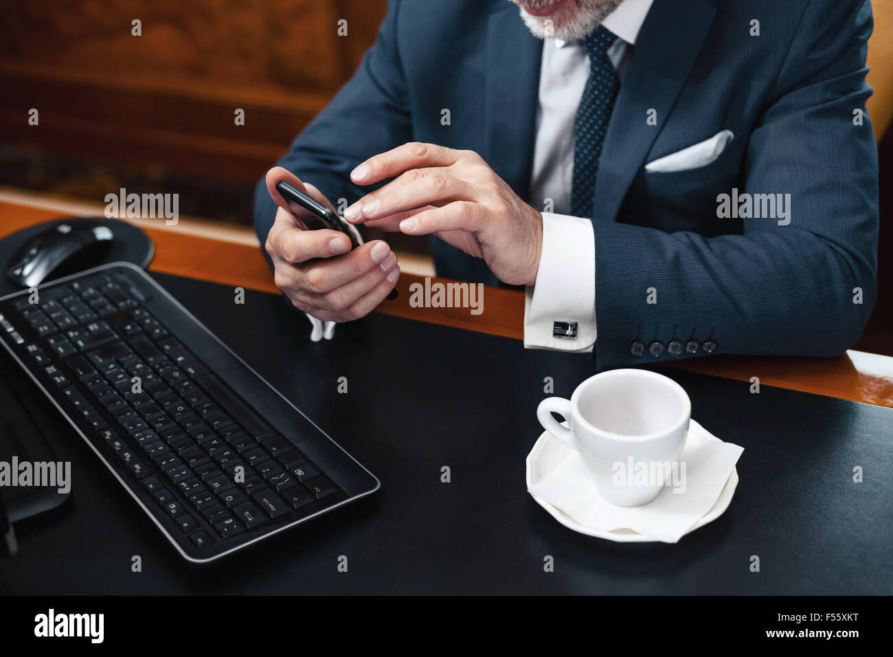 Concept for businessman in expensive office Stock Photo Alamy