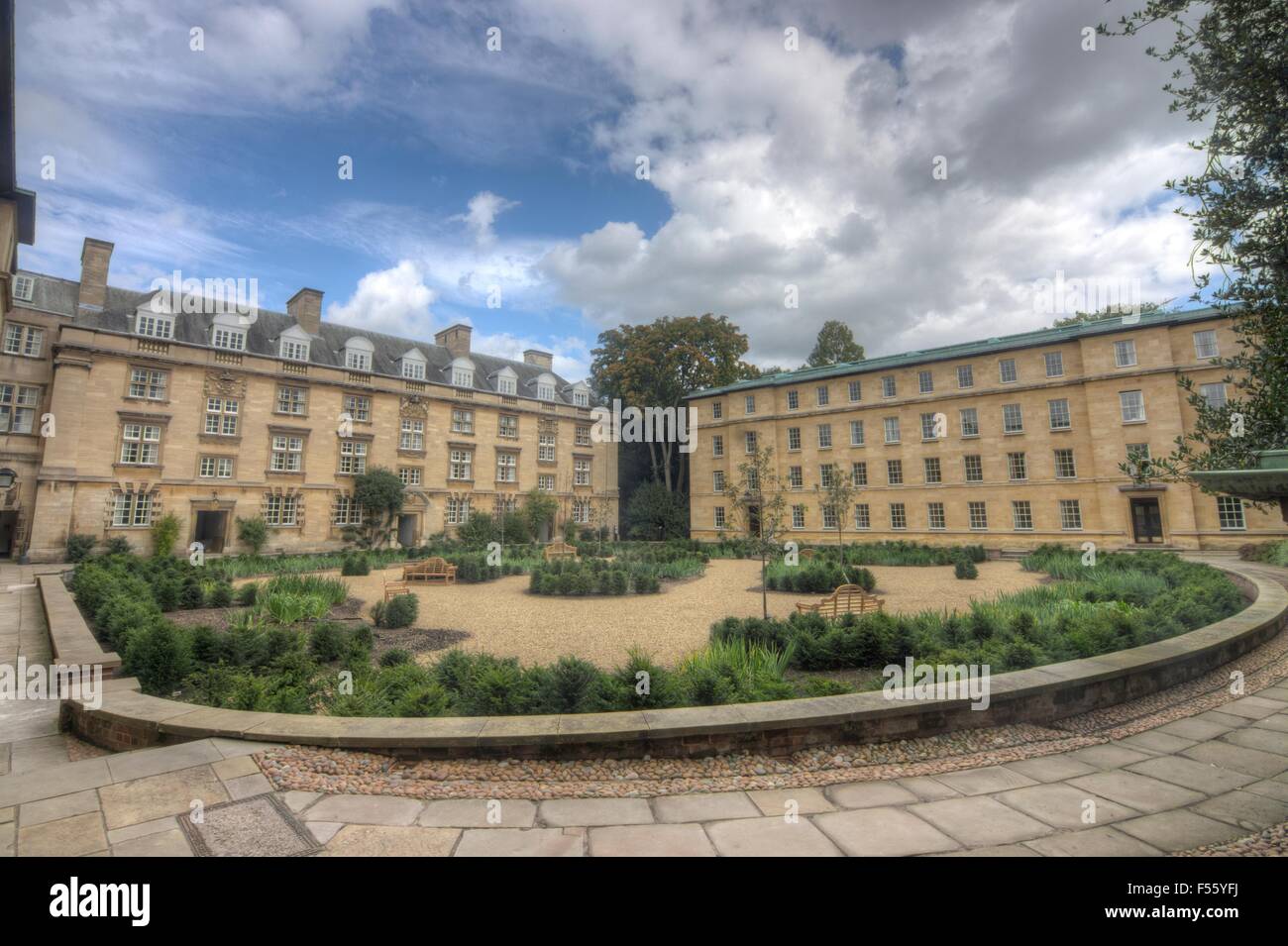 Christ's College Cambridge Stock Photo