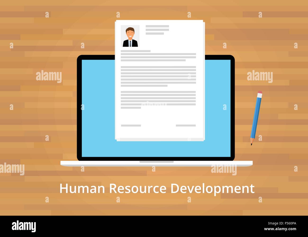 hr human resource development Stock Vector Image & Art - Alamy