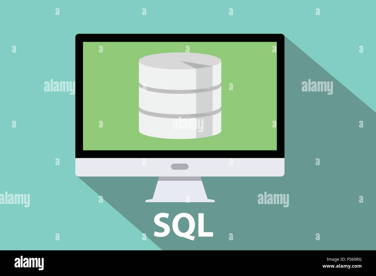 sql database computer Stock Vector Image & Art - Alamy
