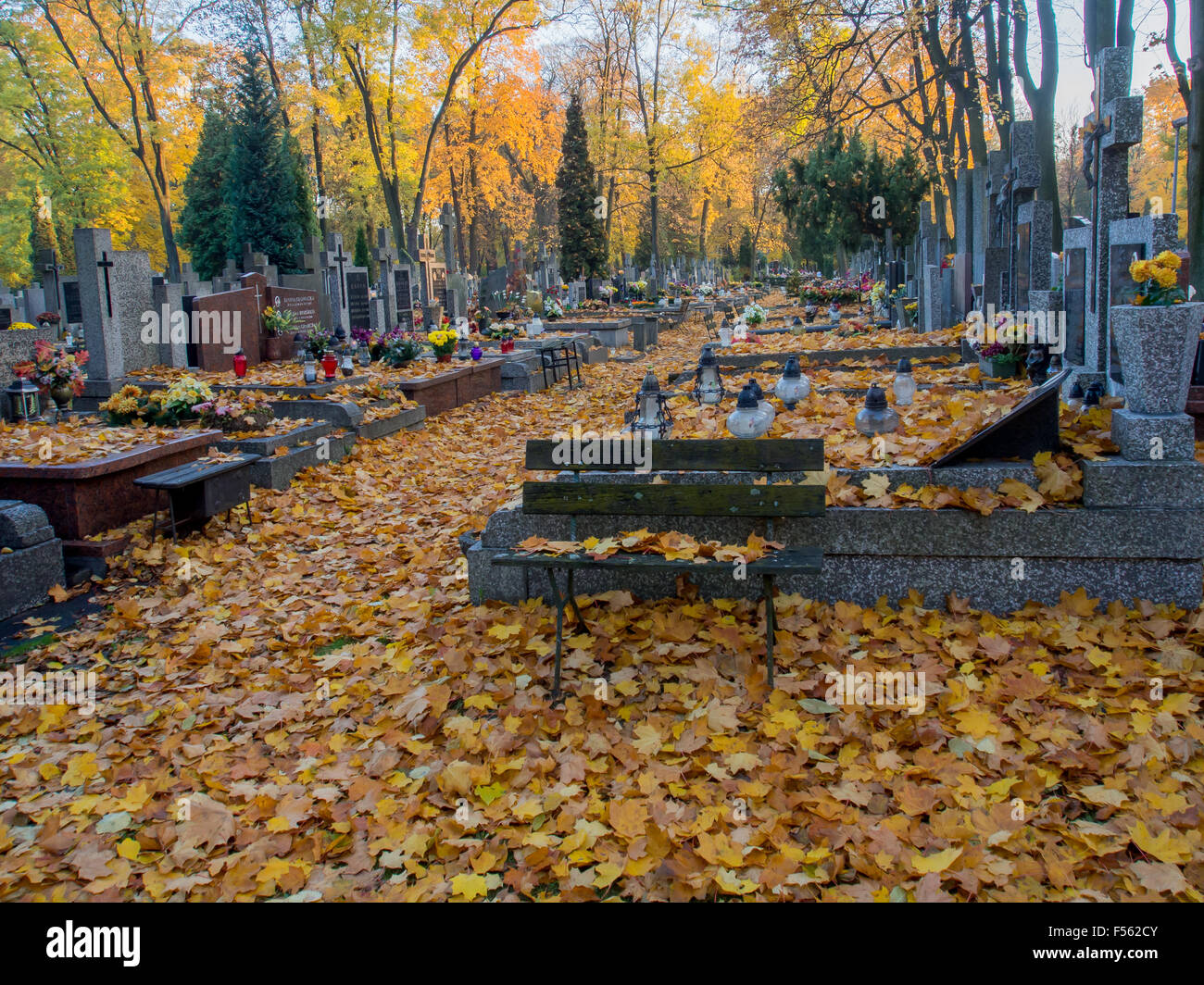Warsaw Poland October 27 2015 Autumn On The Old Monumental warsaw-poland-october-27-2015-autumn-on-the-old-monumental