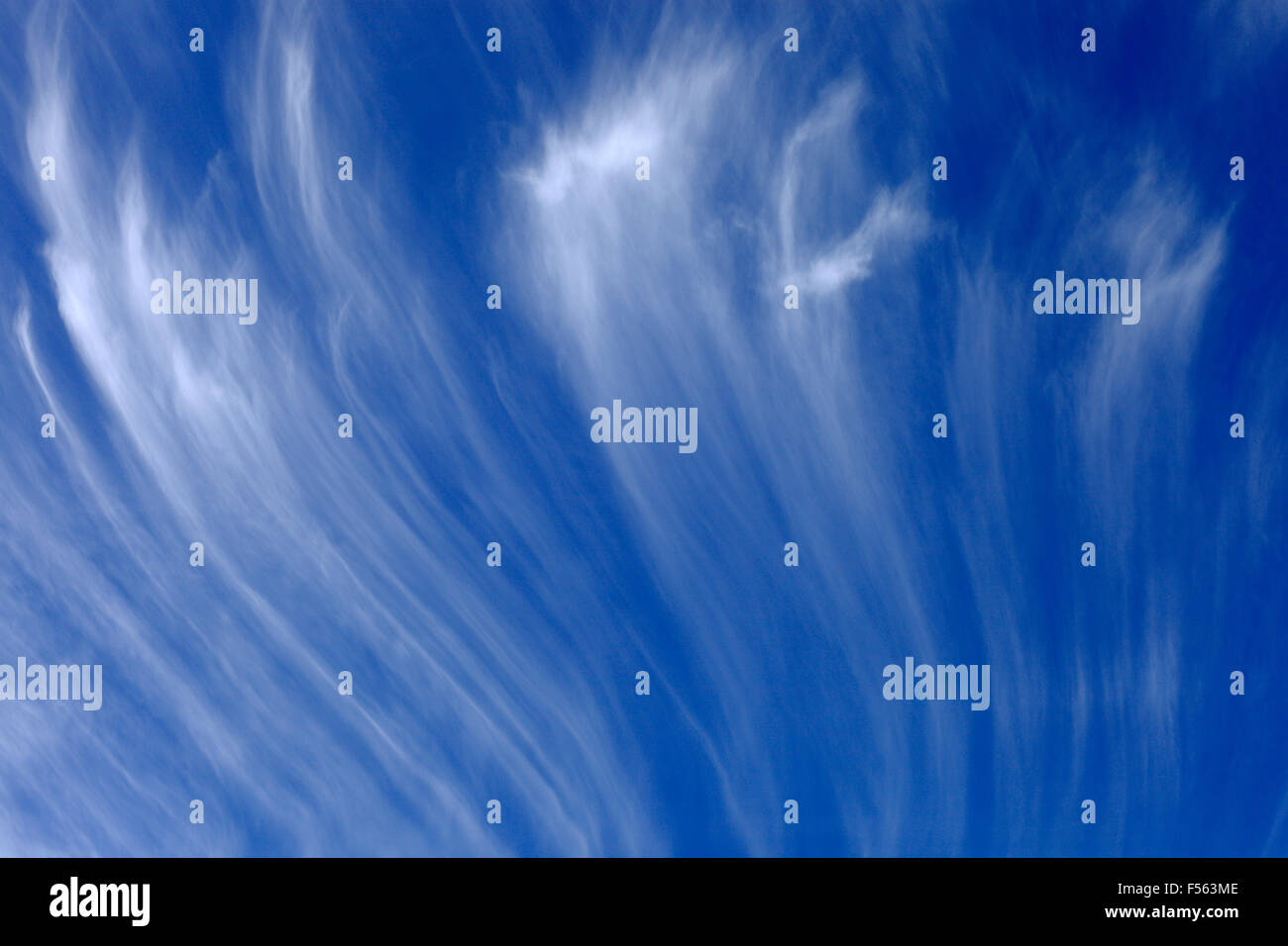 Cirrus clouds. Stock Photo