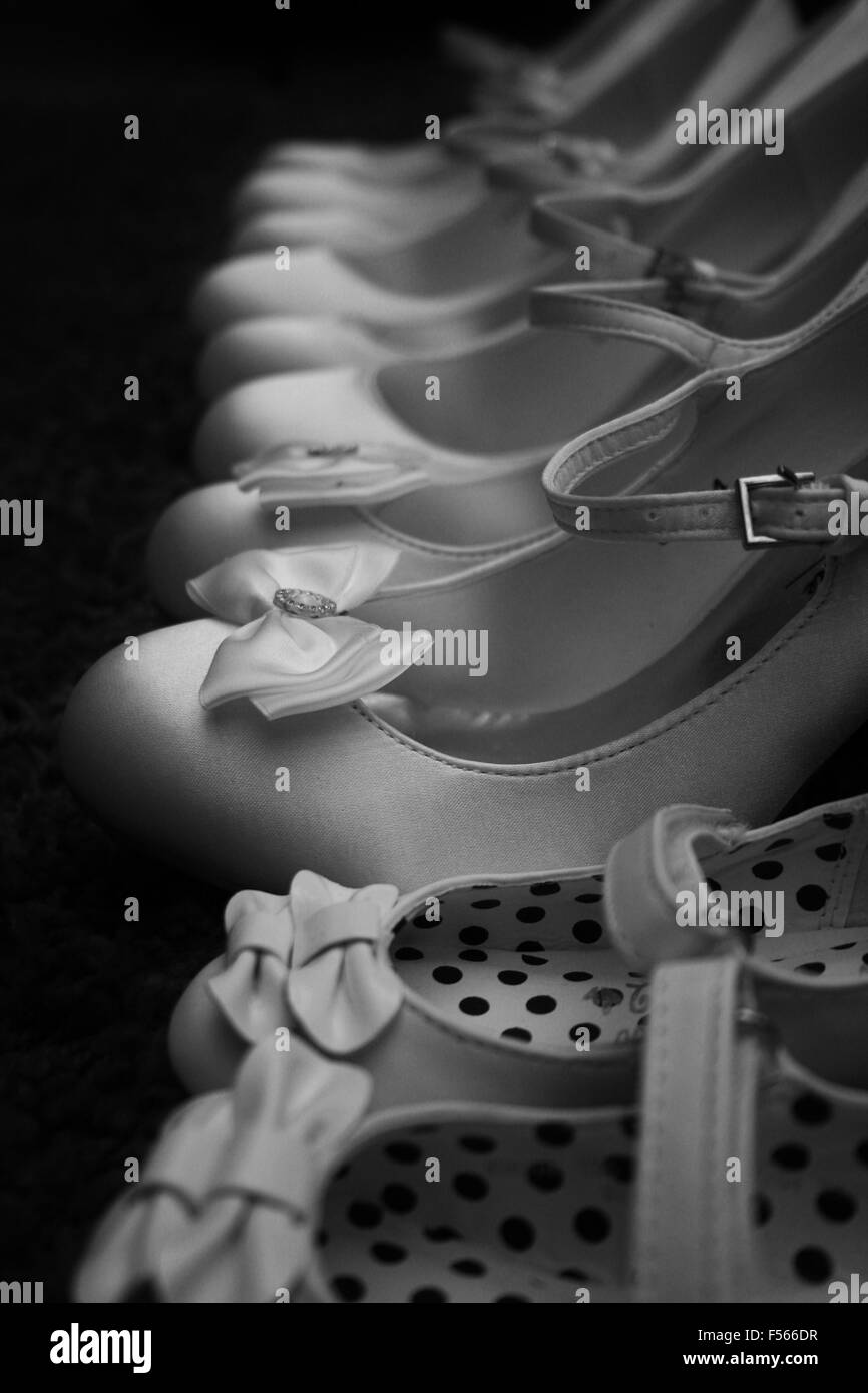 white shoes for bridesmaids